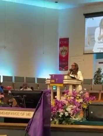 Shreeta preaching